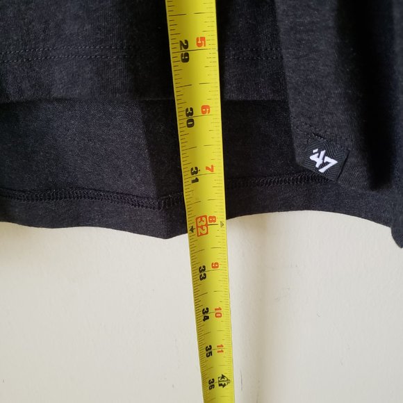 '47 Brooklyn Nets T-Shirt Tee Men's XL + XXL Nets Level NBA Basketball Black NWT - Picture 9 of 13